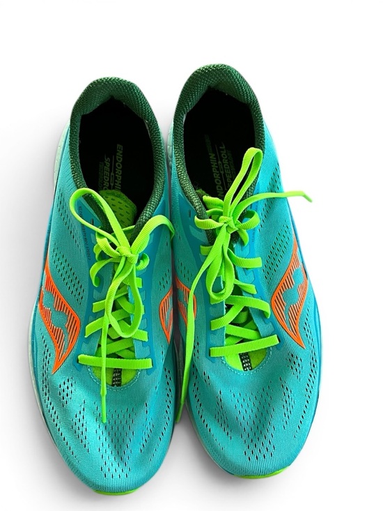 Saucony Endorphin Pro 2 Turquoise Running Athletic Sneaker MEN 8.5 Exc Pre Owned main image 4